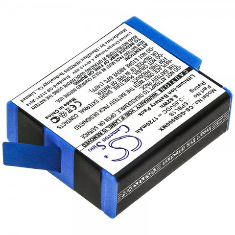 Akumuliatorius veiksmo kamerai GoPro Hero 9 / 10 3.85V 1720mAh
